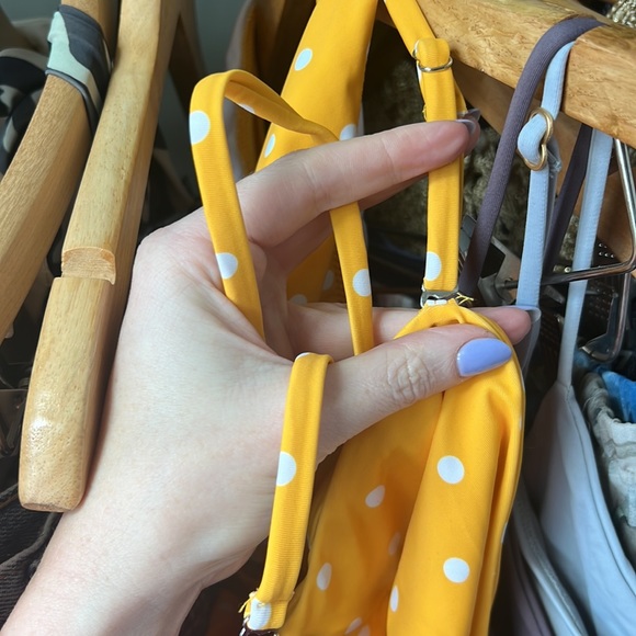 NWT Cupshe Yellow Polka Dot Bikini 👙 - Picture 6 of 6